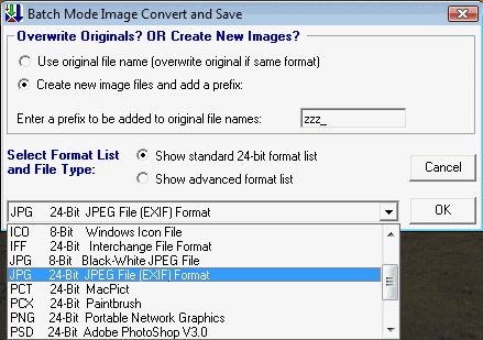 Batch Photo Format Conversion Software